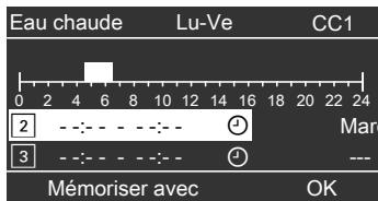 VIESSMANN VITOLADENS - Effacer une plage horaire - 1