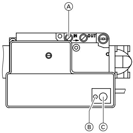 VIESSMANN VITOGAS 100 - Contrôler la pression au repos et la pression d'alimentation - 1