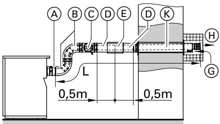 VIESSMANN VITOGAS 100 - Contrôler le conduit de fumées - 1