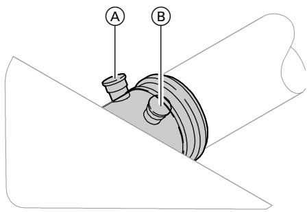 VIESSMANN VITOGAS 100 - Contrôle de l'étanchéité de la ventouse (mesure dans l'espace entre les deux tubes) - 1