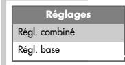 GRUNDIG SINIO 1 - Réinitialisation des réglages du combiné - 1