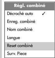 GRUNDIG SINIO 1 - Réinitialisation des réglages du combiné - 2