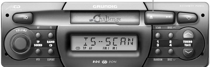 GRUNDIG CHALLENGE 400 A - Terminer le mode cassette - 1