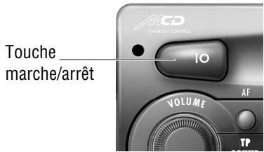 GRUNDIG CHALLENGE 400 A AUTORÁDIO RDS C/CASS - Mise en et hors service - 2