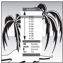 GRUNDIG CUC 2000 - Programmplätze belegen, mit dem Suchlauf-Speicher-System ATS - 3