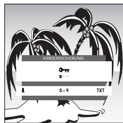 GRUNDIG CUC 2000 - Kindersicherung aktivieren - 1