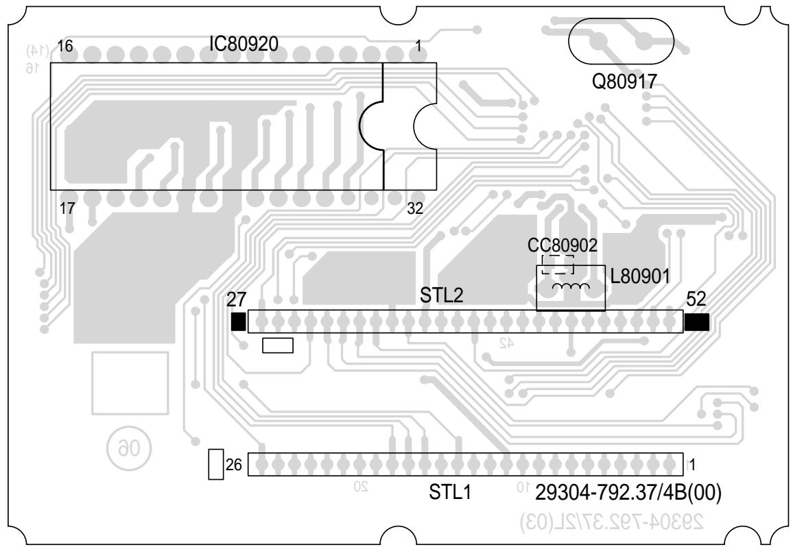 GRUNDIG CUC 2000 - Prozessor-Platte / Processing Board - 1
