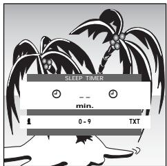 GRUNDIG CUC 2000 - Sleep Timer einstellen - 1