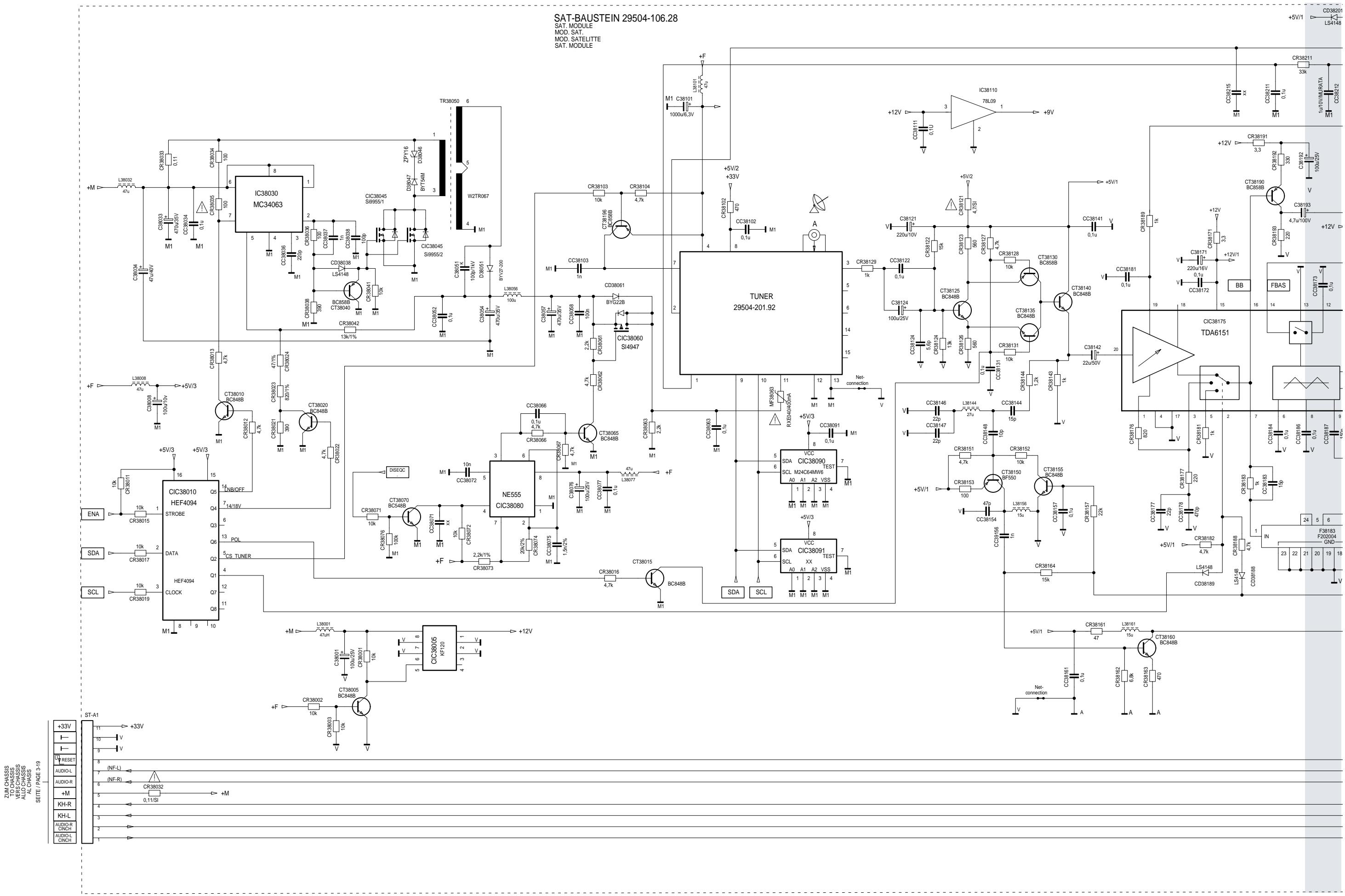 GRUNDIG CUC 2021 - SAT-Baustein / SAT Module - 1