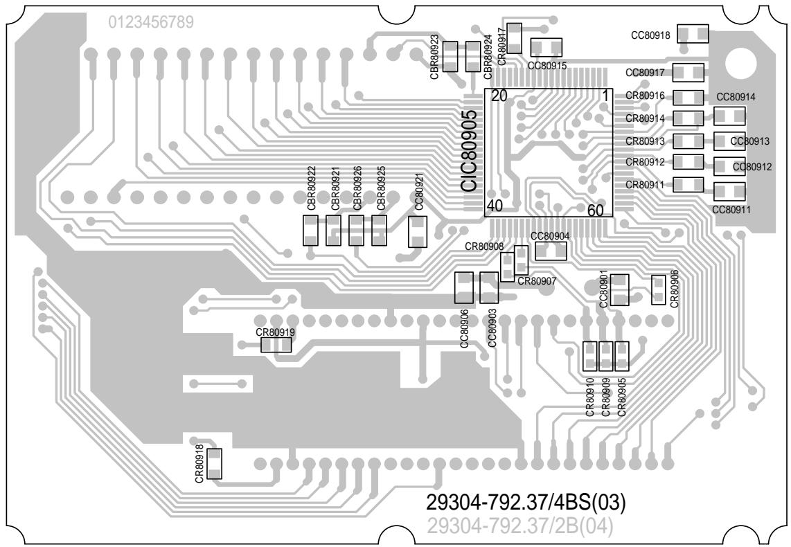 GRUNDIG CUC 2021 - Prozessor-Platte / Processing Board - 2