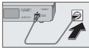 GRUNDIG LIVANCE GDP 2400 /1 - Raccordement du câble secteur - 1