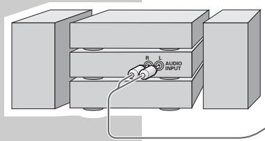 GRUNDIG LIVANCE GDP 2400 /1 - Raccordement à un amplificateur stéréo analogue - 1