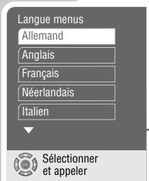 GRUNDIG LIVANCE GDP 2400 /1 - Sélection de la langue des sous-titres - 1