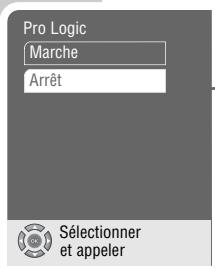 GRUNDIG LIVANCE GDP 2400 /1 - Sélection du mode pro logic - 1
