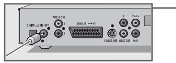 GRUNDIG LIVANCE GDP 2400 /1 - Raccordement à un amplificateur numérique multi-canaux ou un amplificateur stéréo - 2