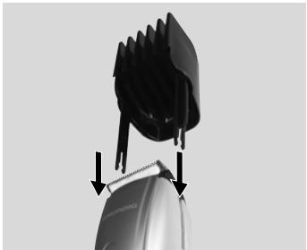 GRUNDIG MC 8540 HAIR CLIPPER, R/M - Attention - 1