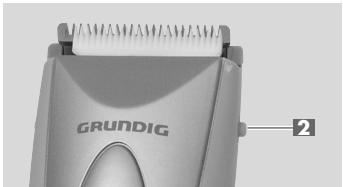GRUNDIG MC 9540 HAIR CLIPPER, R/M, PRO-LINE - Coupe des cheveux - 2