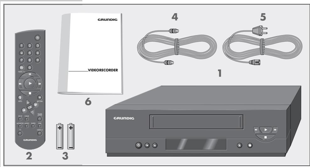 GRUNDIG SE 9100 - Matériel livré - 1