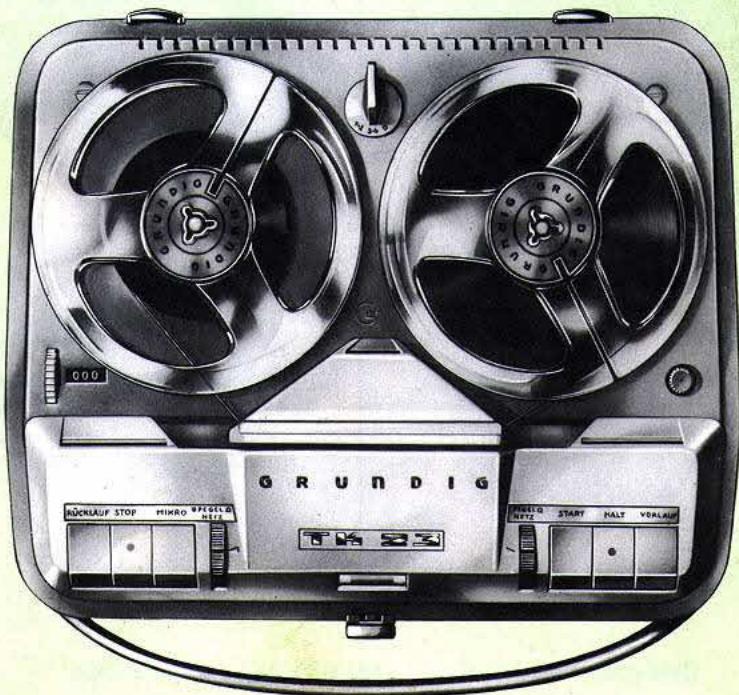 GRUNDIG TK 19 - TONBAND-SERVICE - 1