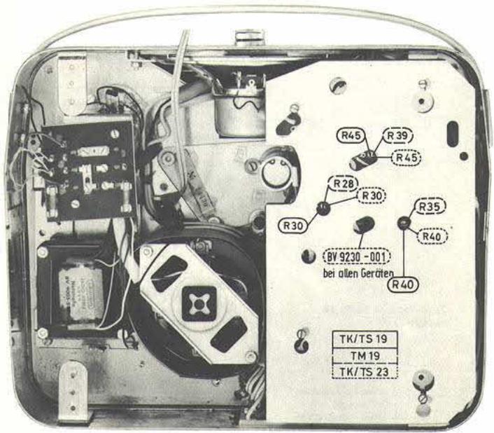 GRUNDIG TK 19 - Unteransichten - 2