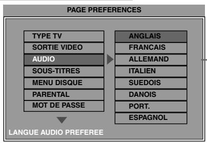 GRUNDIG SCENOS - Réglages de la langue - 1