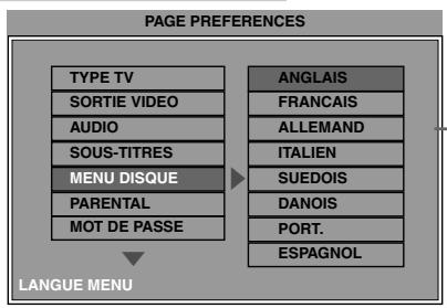 GRUNDIG SCENOS - Régler la langue de sous-titrage favorite - 1