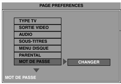 GRUNDIG SCENOS - Modification du code d'accès de la sécurité enfant - 1