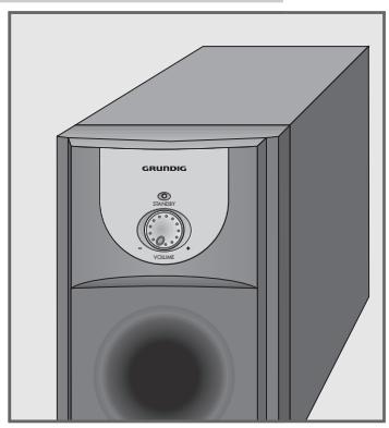 GRUNDIG SCENOS - Le dos du DVD Micro System - 2