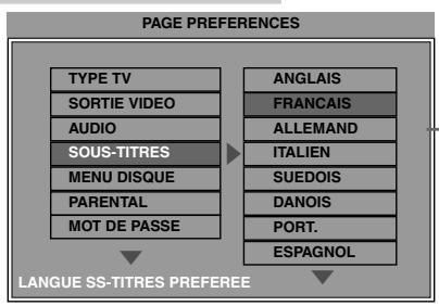 GRUNDIG SCENOS - Régler la langue de doublage favorite - 1