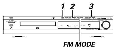 DENON DHT-500S - Activar la Radio - 1