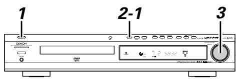 DENON DHT-500S - FONCTIONNEMENT DE BASE - 1
