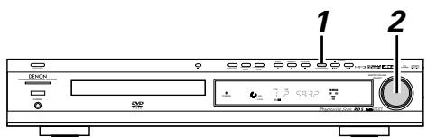 DENON DHT-500S - "Réglage de la qualité du son" et "DIMMER" - 1