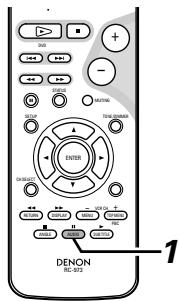 DENON DHT-500S - Sélectionner une langue audio - 2