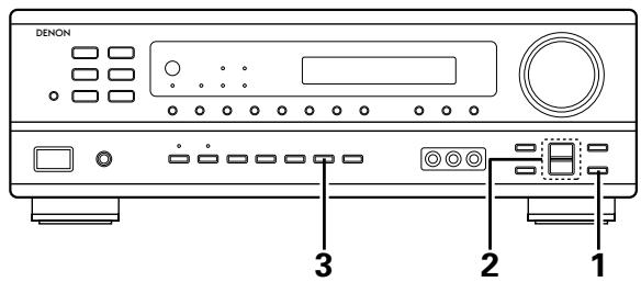 DENON AVR-1403 - [1] Réglage de la qualité sonore (tonalité) - 3