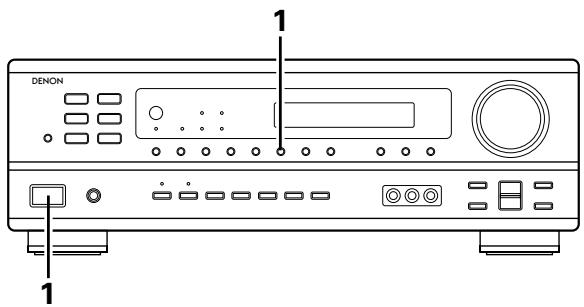 DENON AVR-1403 - Mémoire préréglée automatique - 1
