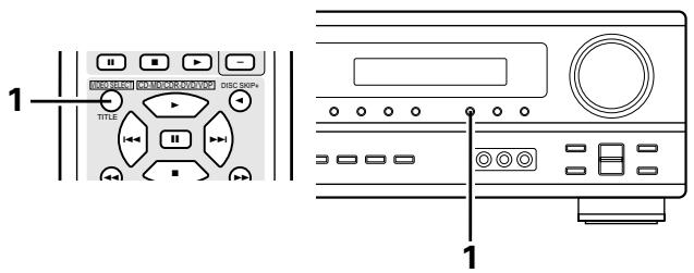 DENON AVR-1403 - [4] Combinaison du son actuellement en cours de reproduction avec l'image désirée - 3