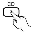 DENON AVR-1403 - Appuyer sur la touche de la source de programme à reproductive. Example 1: CD - 2