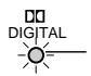 DENON AVR-1403 - Reproduire une source programme avec la marque DOLBY DIGITAL , dt - 1