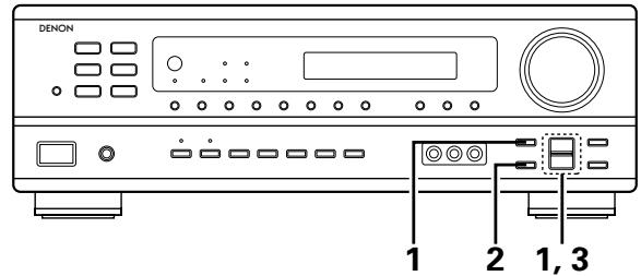 DENON AVR-1403 - REMARQUE: - 2