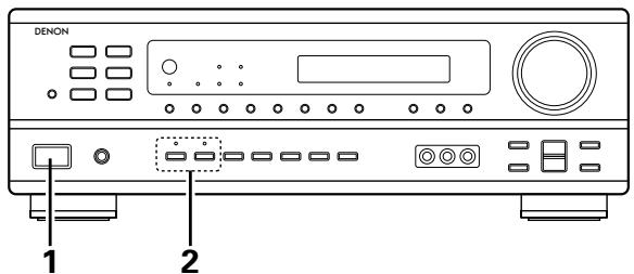 DENON AVR-1403 - Avant l'utilisation - 1
