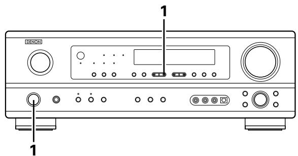DENON AVR-684 - Auto preset memory - 1