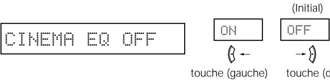 DENON AVR-684 - Régler le paramètre d'ambiance en fonction de la source. appuyer tout d'abord sur la touche surround parameter. - 4