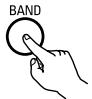 DENON AVR-684 - Watching the display, press the BAND button to select the desired band (AM or FM). - 2
