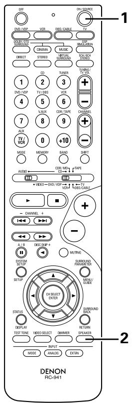 DENON AVR-684 - Before operating - 2
