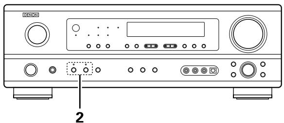 DENON AVR-684 - INITIALIZATION OF THE MICROPROCESSOR - 1