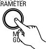 DENON AVR-684 - Set the surround parameter according to the source. First, press the SURROUND PARAMETER button. - 1