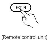 DENON AVR-684 - Select the input mode. - 4