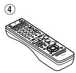 DENON AVR-684 - Check that the following parts are included in addition to the main unit: - 1