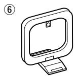 DENON AVR-684 - Check that the following parts are included in addition to the main unit: - 3