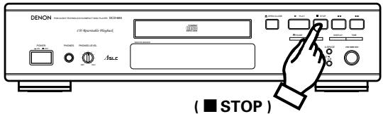 DENON DCD-485 - Stoppa avspelning - 1